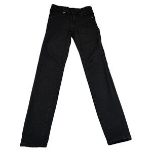 American Eagle Womens Jeans Skinny Next Level Stretch Black Denim Preppy Sz 0